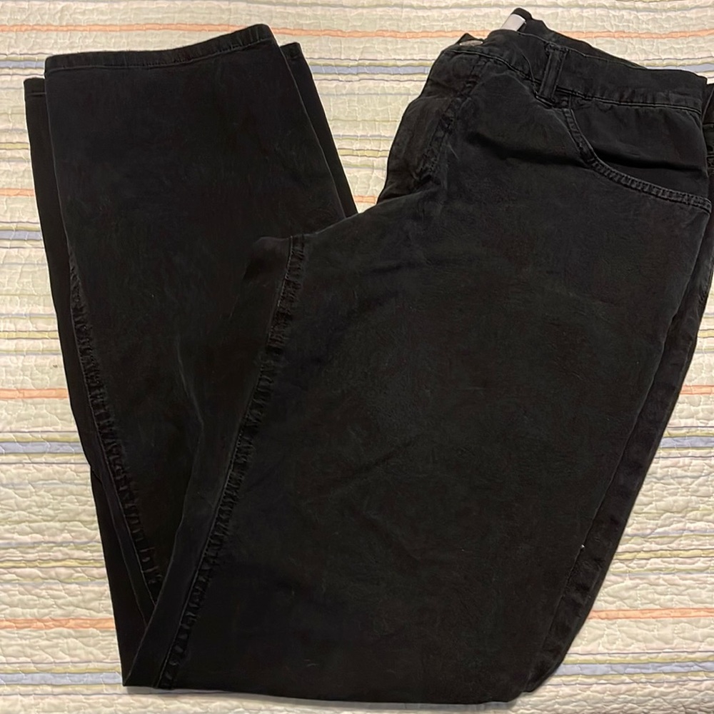 Armani Exchange black size 8 straight leg